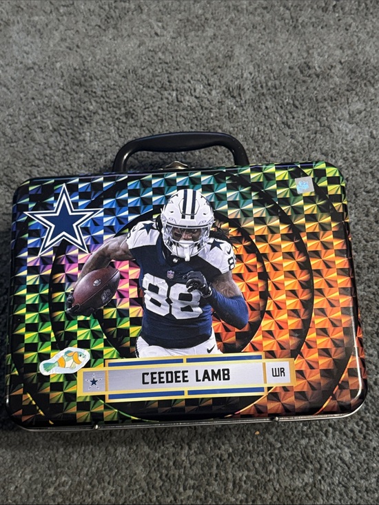Other - Ceedee Lamb NFL Themed Metal Lunchbox - Multicolor